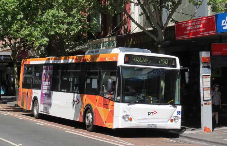 Transdev Melbourne Mercedes O405NH Custom 550 715